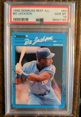 Bo Jackson #63 Baseball Cards 1990 Donruss Best AL Prices