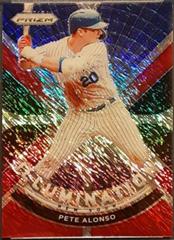 Pete Alonso [Red Shimmer Prizm] #IL-10 Baseball Cards 2021 Panini Prizm Illumination Prices