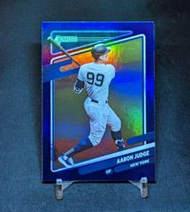 Aaron Judge [Holo Purple] #182 Baseball Cards 2021 Panini Donruss Prices