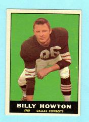 Billy Howton Football Cards 1961 Topps Prices