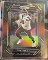 Sam Howell [Red] #PB-10 Football Cards 2022 Panini Chronicles Prizm Black Prices