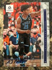 AJ Griffin [Blue] #29 Basketball Cards 2022 Panini Chronicles Draft Picks Luminance Prices