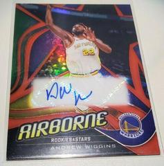 Andrew Wiggins [Red] #AB-AWI Basketball Cards 2019 Panini Chronicles Airborne Signatures Prices