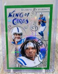 Anthony Richardson [Green] #14 Football Cards 2023 Panini Illusions King of Cards Prices