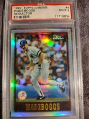 Wade Boggs [Refractor] Baseball Cards 1997 Topps Chrome Prices