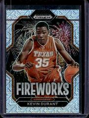 Kevin Durant [Mojo] #17 Basketball Cards 2023 Panini Prizm Draft Picks Fireworks Prices