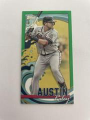 Austin Riley [Green] #MRIP-ARY Baseball Cards 2022 Topps Rip Mini Prices