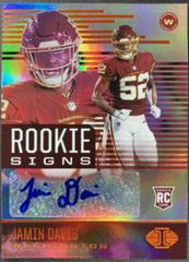 Jamin Davis #RS-JD Football Cards 2021 Panini Illusions Rookie Signs Autographs Prices