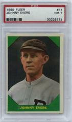 Johnny Evers Baseball Cards 1960 Fleer Prices