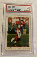 Jerry Rice [Panthers Inaugural] #220 Football Cards 1995 Topps Prices