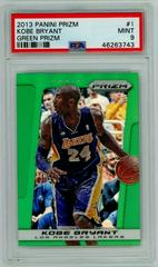 Kobe Bryant [Green Prizm] Basketball Cards 2013 Panini Prizm Prices