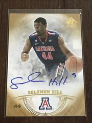 Solomon Hill Autograph Basketball Cards 2013 SP Authentic Prices