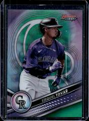 Ezequiel Tovar [Green] #TP-1 Baseball Cards 2022 Bowman's Best Top Prospects Prices