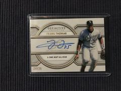 Frank Thomas Baseball Cards 2022 Topps Definitive Legendary Autograph Collection Prices
