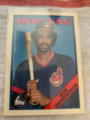 Ron Washington #125T Baseball Cards 1988 Topps Traded Tiffany Prices