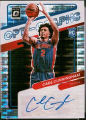 Cade Cunningham [Pulsar] Basketball Cards 2021 Panini Donruss Optic Opti Graphs Prices