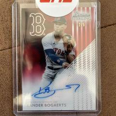 Xander Bogaerts [Red] #STA-XB Baseball Cards 2022 Bowman Sterling Tek Autographs Prices