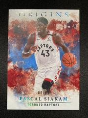 Pascal Siakam [Blue] #14 Basketball Cards 2020 Panini Origins Prices