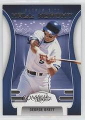 George Brett [Retail] #HW-13 Baseball Cards 2022 Panini Absolute Hall Worthy Prices