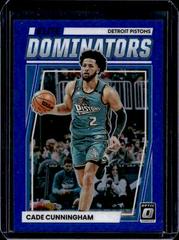 Cade Cunningham [Blue] #20 Basketball Cards 2022 Panini Donruss Optic Elite Dominators Prices