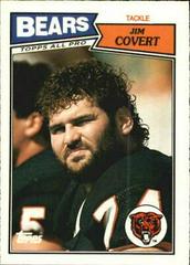 Jim Covert #13 Football Cards 1987 Topps American UK Prices