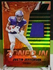 Justin Jefferson Football Cards 2022 Panini Zenith Zoned In Prices
