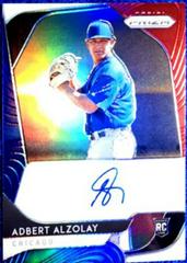 Adbert Alzolay [Red, White, Blue Prizm] #RA-AA Baseball Cards 2020 Panini Prizm Rookie Autographs Prices