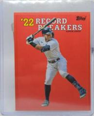 Aaron Judge [Red] Baseball Cards 2023 Topps Oversized Record Breakers Prices