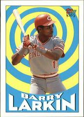Barry Larkin #37 Baseball Cards 1992 Topps Kids Prices