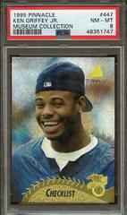 Ken Griffey Jr. Baseball Cards 1995 Pinnacle Museum Collection Prices
