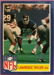 Lawrence Taylor Football Cards 1984 Topps NFL Star Set Prices