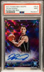 Jalen Suggs [Red] #RI-JS Basketball Cards 2021 Panini Hoops Rookie Ink Autographs Prices