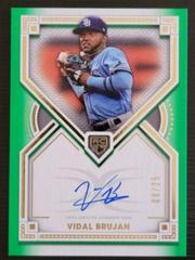 Vidal Brujan [Green] #DRA-VBR Baseball Cards 2022 Topps Definitive Rookie Autographs Prices