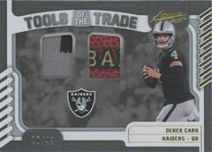 Derek Carr [Prime] Football Cards 2022 Panini Absolute Tools of the Trade Double Prices