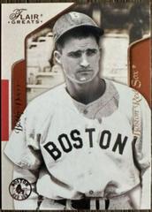 Bobby Doerr #96 Baseball Cards 2003 Flair Greats Prices