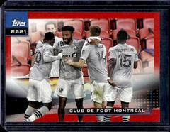 CLUB DE FOOT MONTREAL [Red] Soccer Cards 2021 Topps MLS Prices