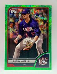 Bobby Witt Jr. [Green Sparkle] #18 Baseball Cards 2023 Topps World Classic Prices