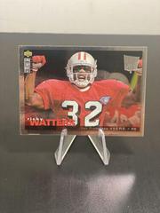 Ricky Watters [Player's Club Platinum] #190 Football Cards 1995 Collector's Choice Prices