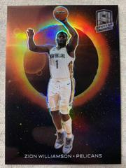 Zion Williamson #19 Basketball Cards 2022 Panini Spectra Solar Eclipse Prices