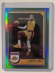 LeBron James [Green] Basketball Cards 2022 Panini Hoops Prices