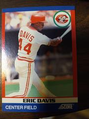 Eric Davis #9 Baseball Cards 1991 Score Superstars Prices