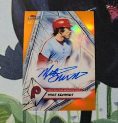 Mike Schmidt [Orange] #FMA-MS Baseball Cards 2022 Topps Finest Moments Autographs Prices