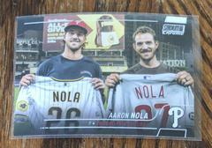 Aaron Nola #284 Baseball Cards 2022 Stadium Club Chrome Prices