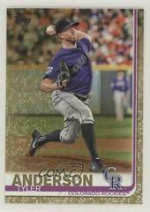 Tyler Anderson [Gold] Baseball Cards 2019 Topps Prices