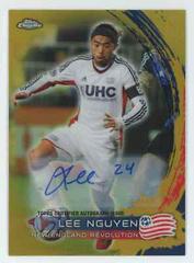 Lee Nguyen [Autograph Orange Refractor] #19 Soccer Cards 2014 Topps Chrome MLS Prices