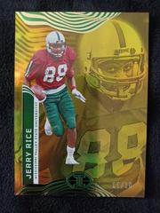 Jerry Rice [Gold] #16 Football Cards 2023 Panini Chronicles Draft Picks Illusions Prices