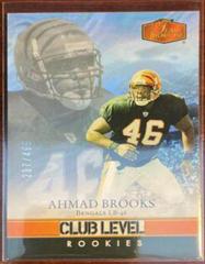 Ahmad Brooks Football Cards 2006 Flair Showcase Prices