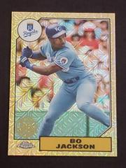 Bo Jackson [Gold] #T87C-33 Baseball Cards 2022 Topps Silver Pack 1987 Chrome Prices