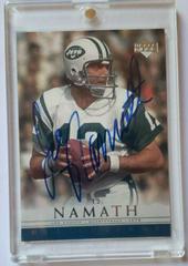 Joe Namath Football Cards 2000 Upper Deck Legends Autographs Prices