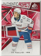 Tyler Tullio [Red Jersey] #23 Hockey Cards 2021 SP Game Used CHL Prices